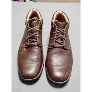 Johnston Murphy Hunley Sheepskin Soft Leather Chukka Brown 59-13536 Men 11M Boot